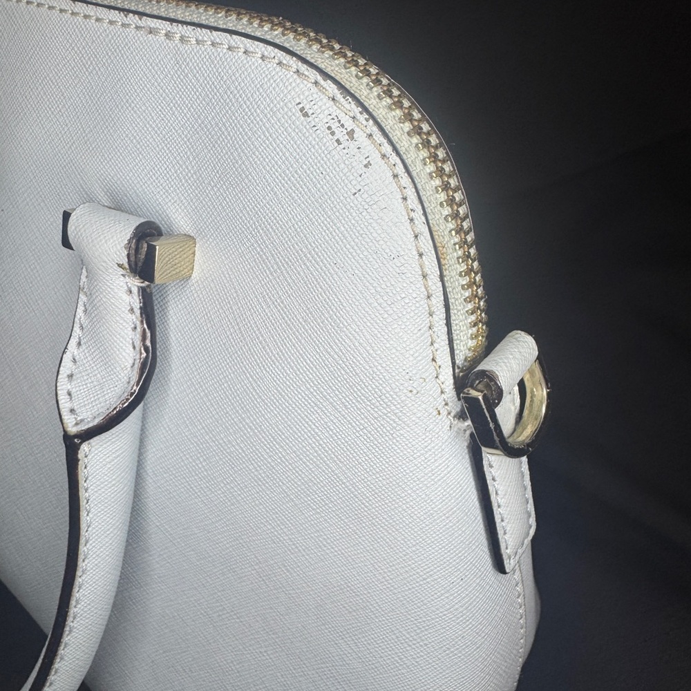 Kate Spade Light Blue Satchel w/ Crossbody Strap - Picture 5 of 12